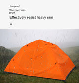 Outdoor automatic quick opening two person tent camping portable foldable tent picnic mountaineering night fishing tent