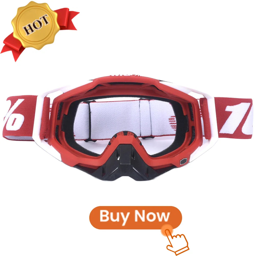 2024 Motocross Goggles Motorcycle Glasses Off-road Cycling Moto Dirt Bike Glasses MX MTB Riding Sunglasses Bike Accessories