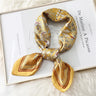 New 70cm Silk Feeling Square Scarf Women Luxury Brand Neck Tie Female Hair Shawl Wraps Headkerchief Hijab Bandana Echarpe 2022