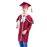 Bazzery Children's performance clothing Academic dress gown Unisex Kindergarten Dr. cloth graduated Bachelor suits Dr. cap