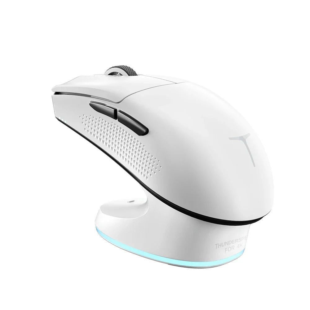 Thunderobot ML903 Wireless Gaming Mouse With Charging Dock PAW3395 Nordic MCU 26000DPI 650IPS 4KHZ Polling Rate Max For Gamer