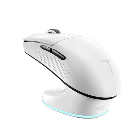 Thunderobot ML903 Wireless Gaming Mouse With Charging Dock PAW3395 Nordic MCU 26000DPI 650IPS 4KHZ Polling Rate Max For Gamer