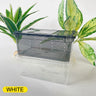 19cmx12.5cmx7.5cm Terrarium For Reptiles Spider Transparent Plastic Feeding Box Insect Food Feeding Container terrarium bowls