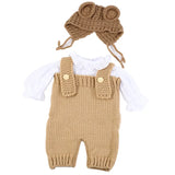 Doll Clothes for 55cm Dolls 22inch Doll's Clothing Sweater Dress Overall  DIY Toy Dolls Outfit for Dolls Clothes Accessories