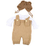 Doll Clothes for 55cm Dolls 22inch Doll's Clothing Sweater Dress Overall  DIY Toy Dolls Outfit for Dolls Clothes Accessories