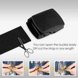 New Outdoor Cash Anti Theft Belt Women Portable Hidden Money Strap Width 3.2cm Belt Wallet Waist Pack Men Secret Hiding Belts