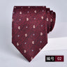 ties for men 2024 Luxury Wine Red Groom Wedding Accessories Dot Stripe gravata 8cm Necktie Kravaty Corbatas De Hombres