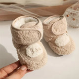 Warm Infant Toddler Crib Snow Boots Soft Comfortable Infant Girls Boys Anti-Slip Socks Slipper Newborn Baby Shoes