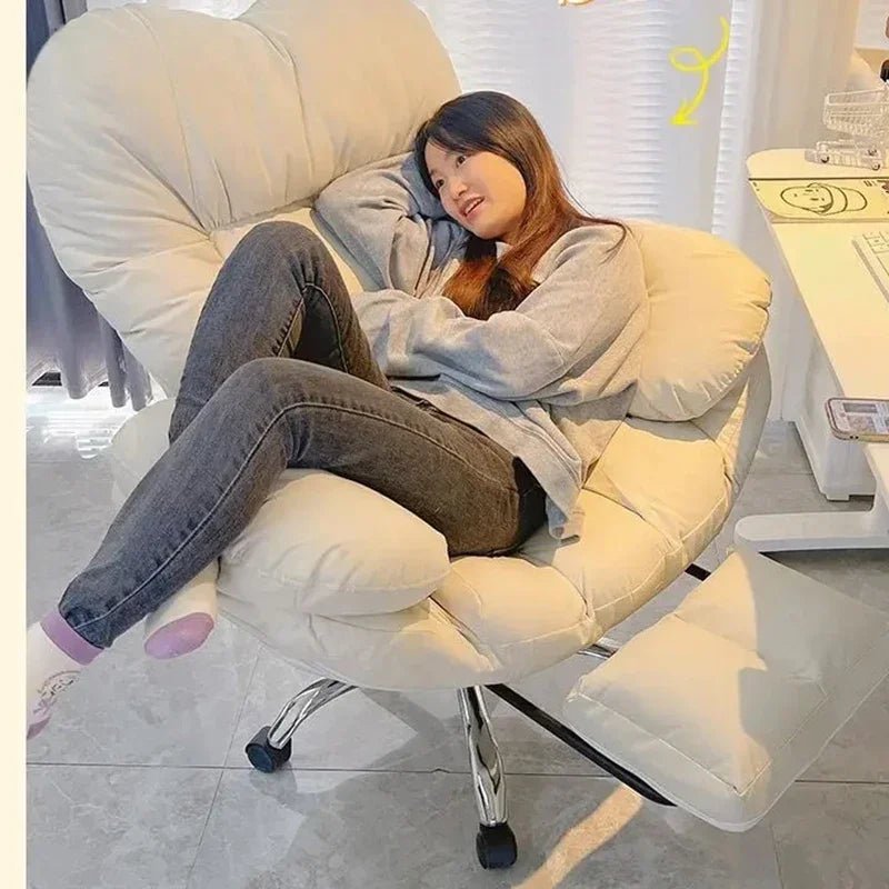 Lazy Computer Sofa Chair Home Comfortable Sedentary Backrest Desk Bedroom Lazy Office Ergonomic Designer Game Chair Furniture