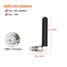 Omni Rubber Duck Mini WiFi Router Antenna for Communication with FME Female Connector, GSM Bend, 2.4G, 433Mhz