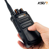 10W Walkie Talkie UHF Radio Handheld Walkie-Talkie Two-way Radio Communicator Woki Toki Scanner Intercom Long Range Antenna KSUN