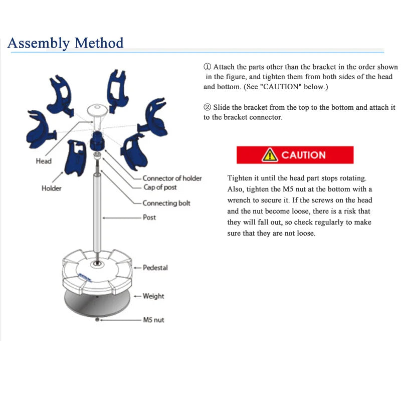 Watson Universal NT-STD NEXTY Pipette Holder Pipettors Rack for Lab Pipet Easy To Hang Securely Fixed Small 6 Racks