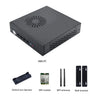 Mini ITX Chassis Portable Desktop Computer Case Gaming PC Components Shell With CPU Cooling Fan Wifi Module And Antenna DIY