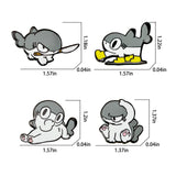 Anime Yogin Sharkitty Brooch Pins Enamel Brooches Badge Animation Derivatives Cartoon Pin for Backpacks, Clothes,Bags