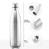 750ml Diversion Water Bottle Portable Water Bottle Secret Stash Pill Organizer Can Safe Hiding Spot for Money Bonus Key Ring Box