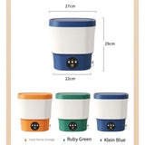 9L Tourist Portable Mini Washing Machine with Dryer Basket for Clothes Home Travel Sock Underwear Laundry Small Washer 110V 220V