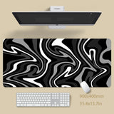 Large Gaming Mousepads Strata Mouse Pad Computer Mousemats Mouse Mat 90x40cm Desk Pad For PC Keyboard Mat Table Pad 100x50cm