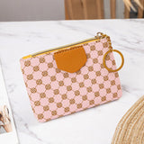 Customized New Product Mini Women's Coin Purse Short Storage Short Zipper Small Coin Card Holder Factory Direct Sales