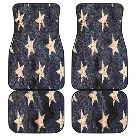 Custom Made Car Floor Mats Front & Rear Set Union Jack For Mini Cooper 2007-2023 R55 R56 R57 R60 R61 F54 F55 F56 F57 F60 Clubman