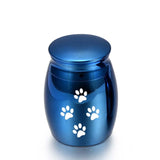 Pet Memorials Pet Urn Dog Paw Print Hair Tooth Collection Urn for Dead Ashes Cat Dog Funerary Urn Urna Para Ceniza De Mascota