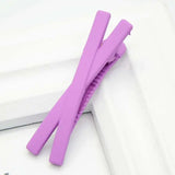 1~100PCS Matte Stylish And Eye-catching Matte Hair Clip For Curly Hair Popular Hair Clip Best-selling Hairpin Candy Color