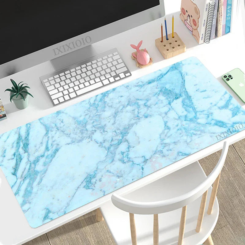 Mouse Pad Gamer Fashion Marble XL HD Computer New Mousepad XXL keyboard pad Carpet Soft Non-Slip Office Accessories Mice Pad