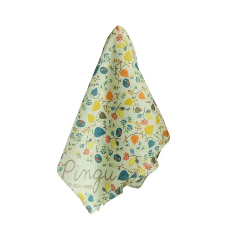 1PC Cotton Cute Printed Handkerchief Japanese Women's Handkerchief Thin Wrap Turban Small Square Scarf Wedding Gifts