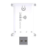 5g Usb Wifi Extender Repeater Dual Band 1200M Portable Wireless Signal Amplifier Wifi Booster USB Power Supply Wide Coverage