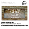 Funny Dad Wooden Bow Tie World's Greatest Farter Items, Birthday Gifts, Father's Day Gifts For Men Husband DIY Design Engraving