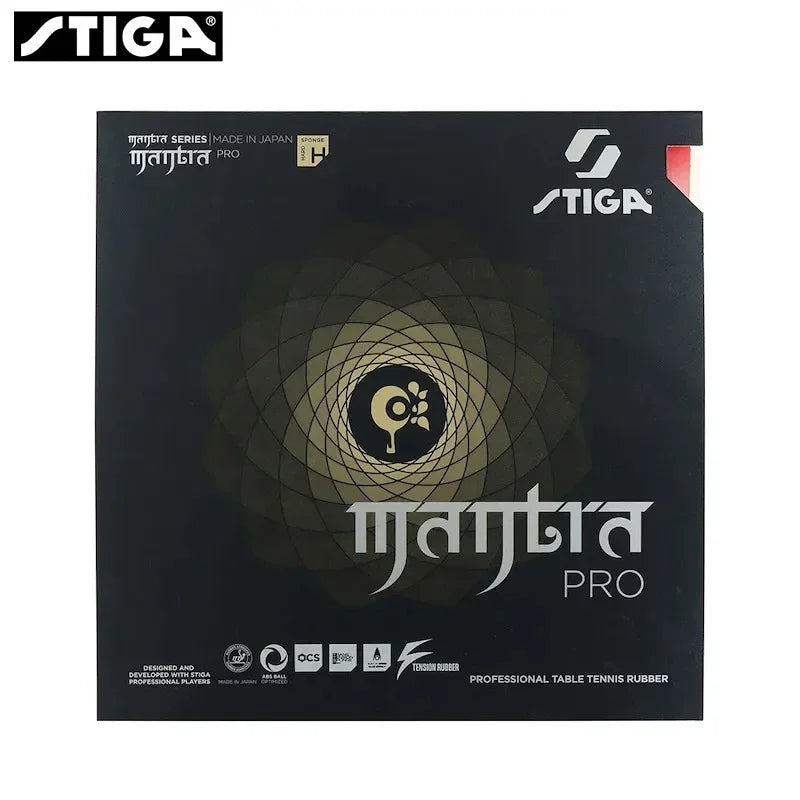 STIGA MANTRA PRO M / H / XH Series Table Tennis Rubber Semi-tacky Pimples-in Offensive Ping Pong Rubber Astringent rubber