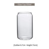 550ml/400ml Glass Cup With Lid and Straw Transparent Bubble Tea Cup Juice Glass Beer Can Milk Mocha Cups Breakfast Mug Drinkware