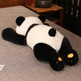 60cm-120cm Giant Panda Plush Toys Soft Sleep Pillow Cartoon Animal Bear Stuffed Baby Doll Classic Kids Birthday Christmas Gifts