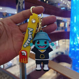 Pokemon Keychain Anime Figures Pikachu Cartoon Key Chain Charmander Psyduck Fashion Bag Keyring Pendant Accessories Toy Kid Gift