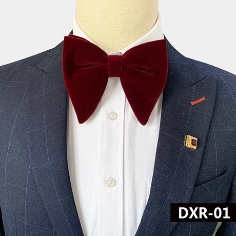 Good Quality Velvet Bow Tie For Men Gentleman Dinner Bow Fashion Bowtie Tuxedo Beautiful Bowtie Noeud Papillon Homme