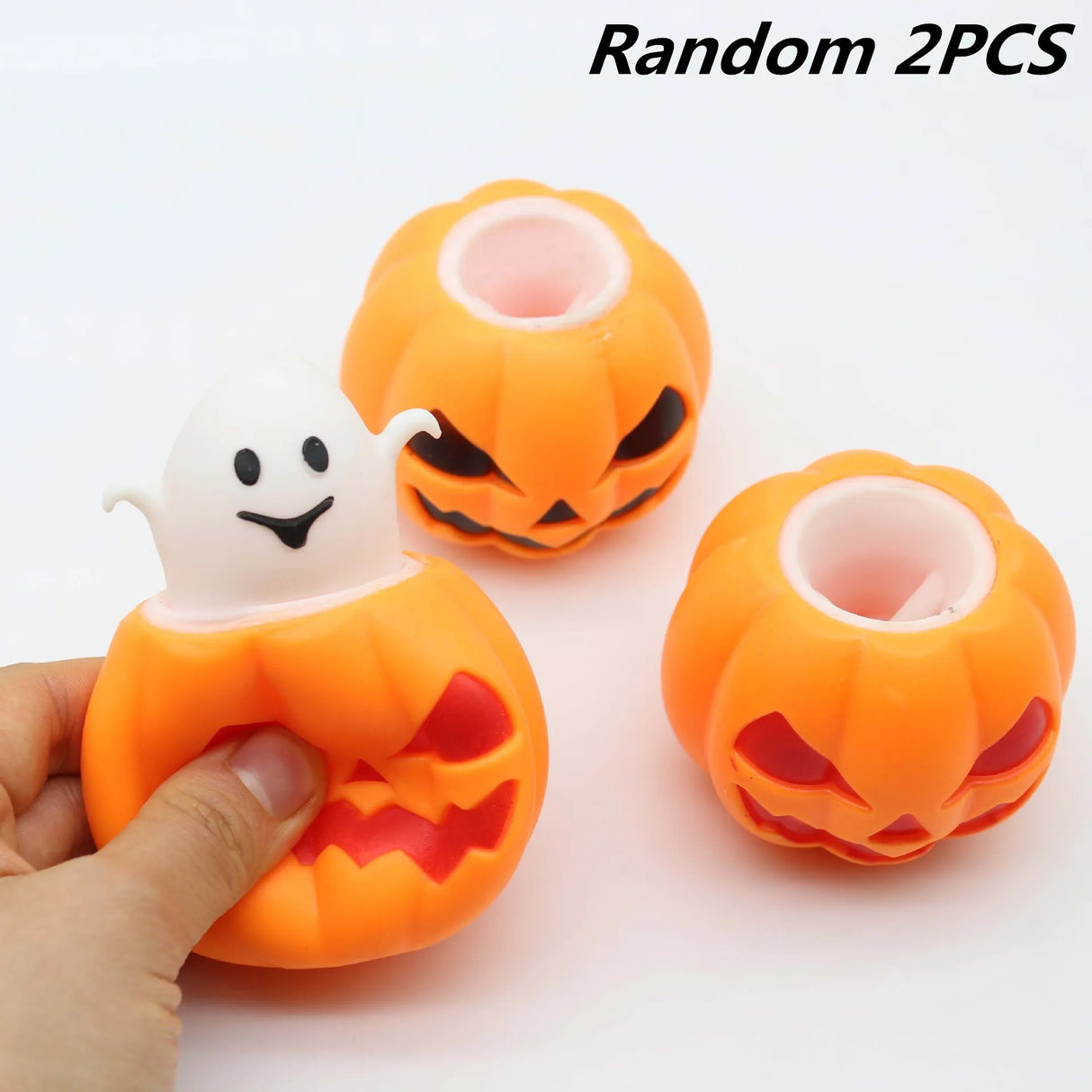 Funny Pumpkin Squirrel Astronaut  Block Squeeze Anti-stress Toy Hide and Seek Figures Stress Relief Fidget Toys For Kids Adult