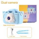 Children's Camera 2 Inch Dual Camera 1080P HD Screen Kids Digital Camera Outdoor Photography Video Mini Educational Toys