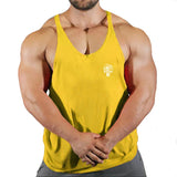 2021 Gym clothing cotton singlets Men's Undershirt bodybuilding tank top men fitness shirt muscle guys sleeveless vest Tank tops