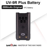 Baofeng UV-9R Battery USB C Charge 4800mAh Li-ion 7.4V UV-9R Pro UV-9G GMRS-9R UV-9R Plus BF-T57 Walkie Talkie Accessory 2800mAh