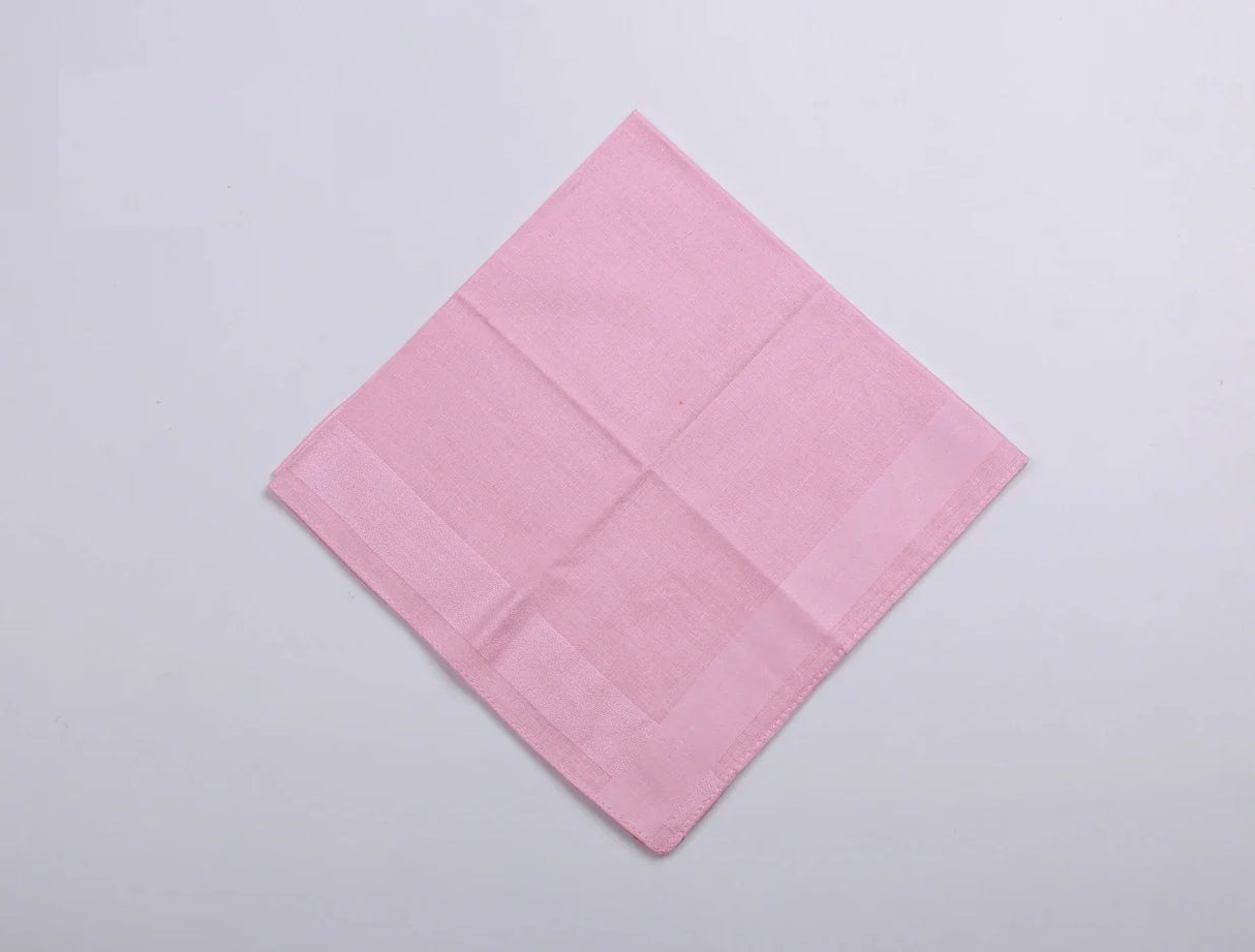 Cotton high-end solid color Handkerchief Park Mountain Road Cycling Camping Wiping Sweat Cleaning Portable Men's Pocket Towel