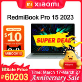 Xiaomi RedmiBook Laptop Pro15 2023 Ryzen R7-7840HS/R5 7640HS AMD Radeon 780M/760M 16G RAM 512G/1T SSD 15.6" 3.2K 120Hz Notebook