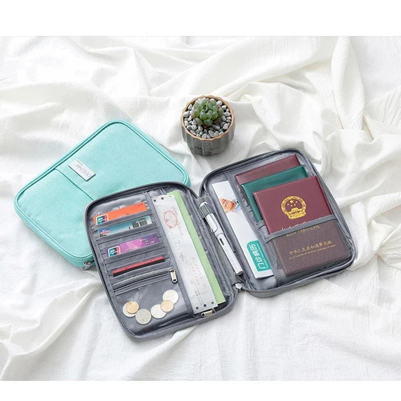 Hot Travel Wallet Family Passport Holder Creative Waterproof Document Case Organizer Travel accessories Document Bag Cardholder