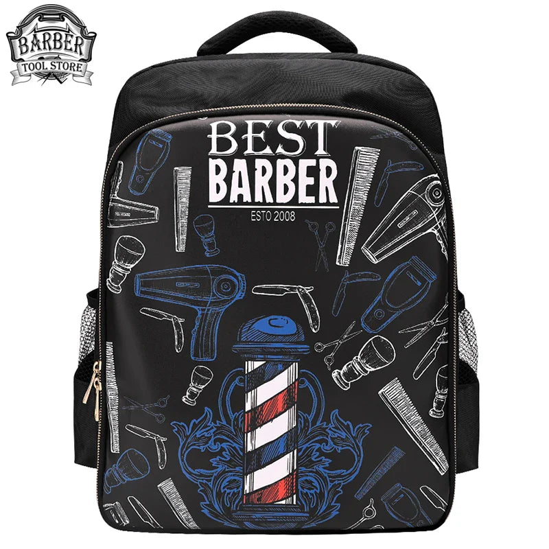 Salon Barber Bag Professional Traveling Hairdressing Bags Hairdressing Large Capacity Backpack Barbershop Styling Tools Supplies