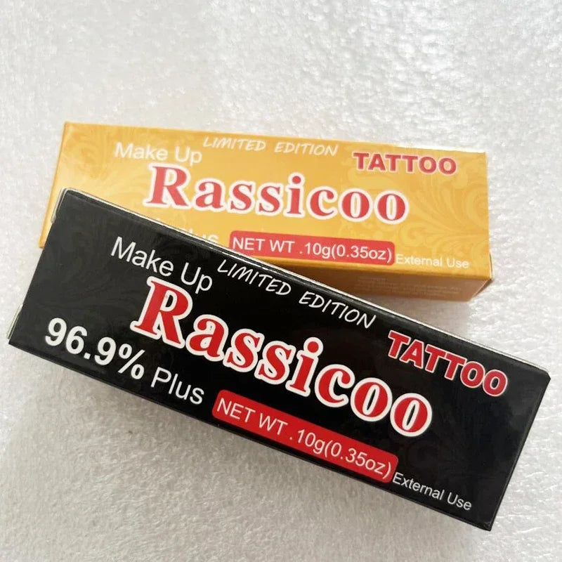 NEW 96.9% Rossicoo 2/5/10/20/30PCS Tattoo Cream Before Surgery Semi Permanent Makeup Beauty Body Eyebrow Lips Liner 10g