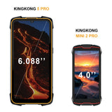 Cubot KingKong MINI 2 Pro 4 Inch Mini Smartphone Waterproof 4GB+64GB(128GB Extended) Dual SIM 4G GPS Face ID Rugged Mobile Phone