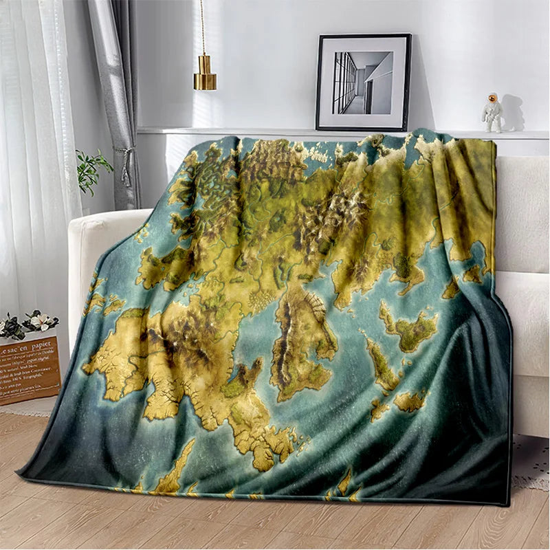 3D Heroes of Might and Magic Retro Game Soft Plush Blanket,Flannel Blanket Throw Blanket for Living Room Bedroom Bed Sofa Picnic