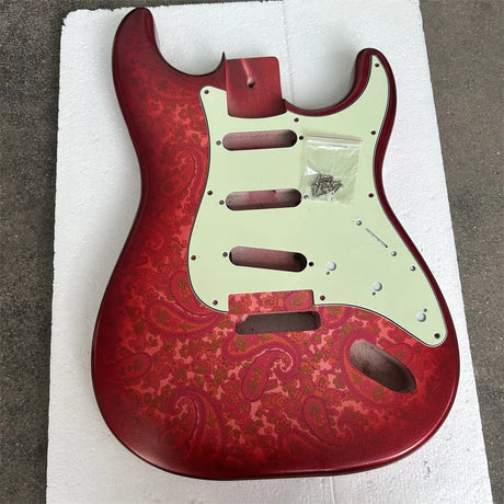 Stock DIY relic electric guitar body alder xylophone body nitro paint all colors available