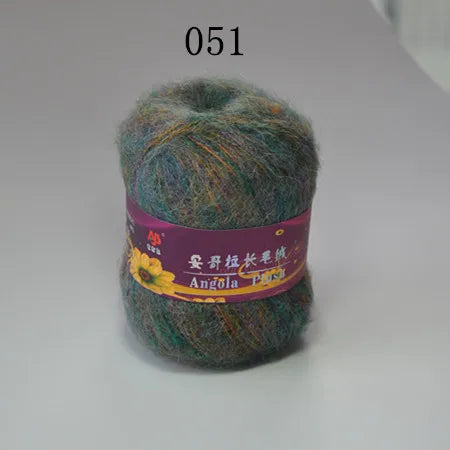 6 Balls Angora Mohair Wool Yarn for Knitting Soft Plush Cashmere Hand Crochet Lanas DIY Scarf Sweater Thread Freeshipping Sales