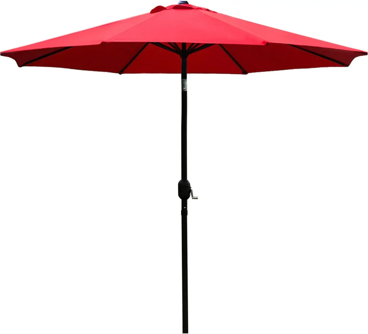 9' Patio Umbrella Outdoor Table Umbrella with 8 Sturdy Ribs