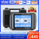 XTOOL D8S All System Car Diagnostic Tools ECU Coding Active Test Key Programmer 38 Service Topology Mapping  With CAN FD DOIP