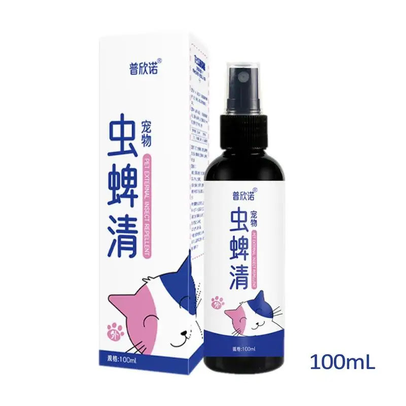 Fleas Lice Ticks Spray Mosquitoes Repellents Pet Friendly Tick Yard Spray 100ml Fleas And Tick Control Spray Drive Away Fleas